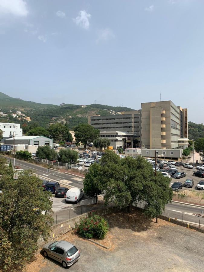 Ferienwohnung Studio Vue Montagne Avec Parking Gratuit Bastia  Exterior foto